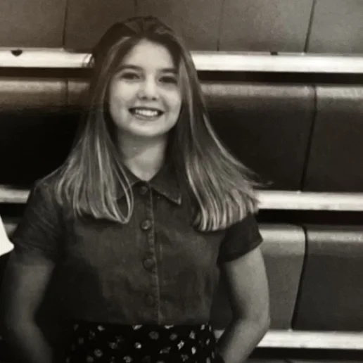 Wesley (Wenninger) Hogsett '00 during her time as a Prep student