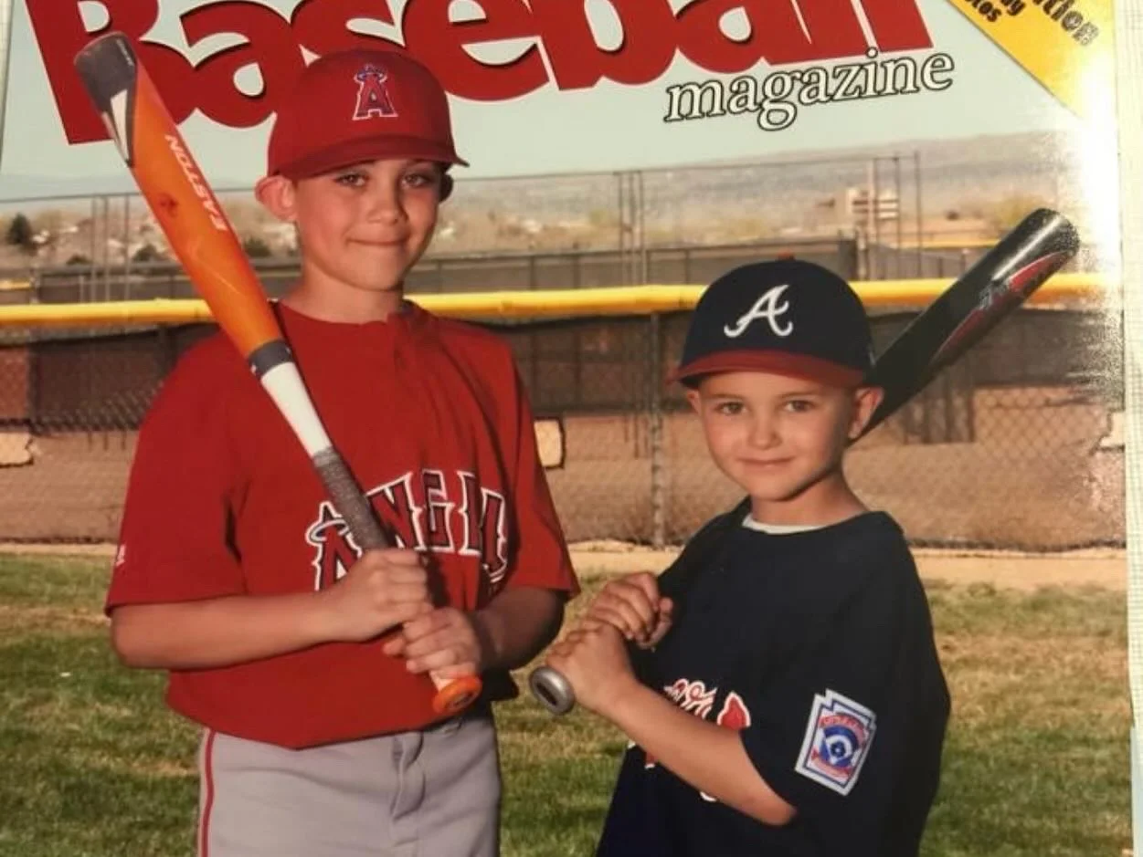 Logan Lemons '27 with his brother Lucas Lemons '23