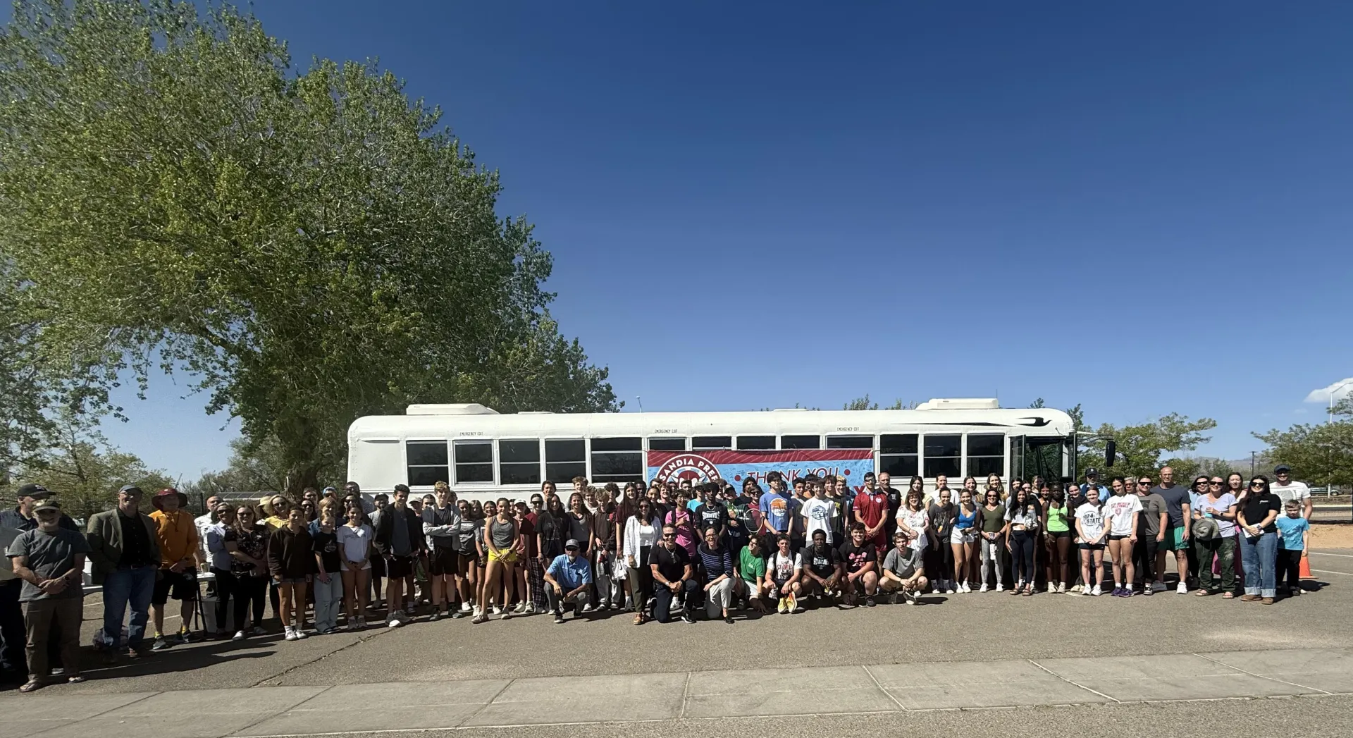 Prep Celebrates Bus Donation