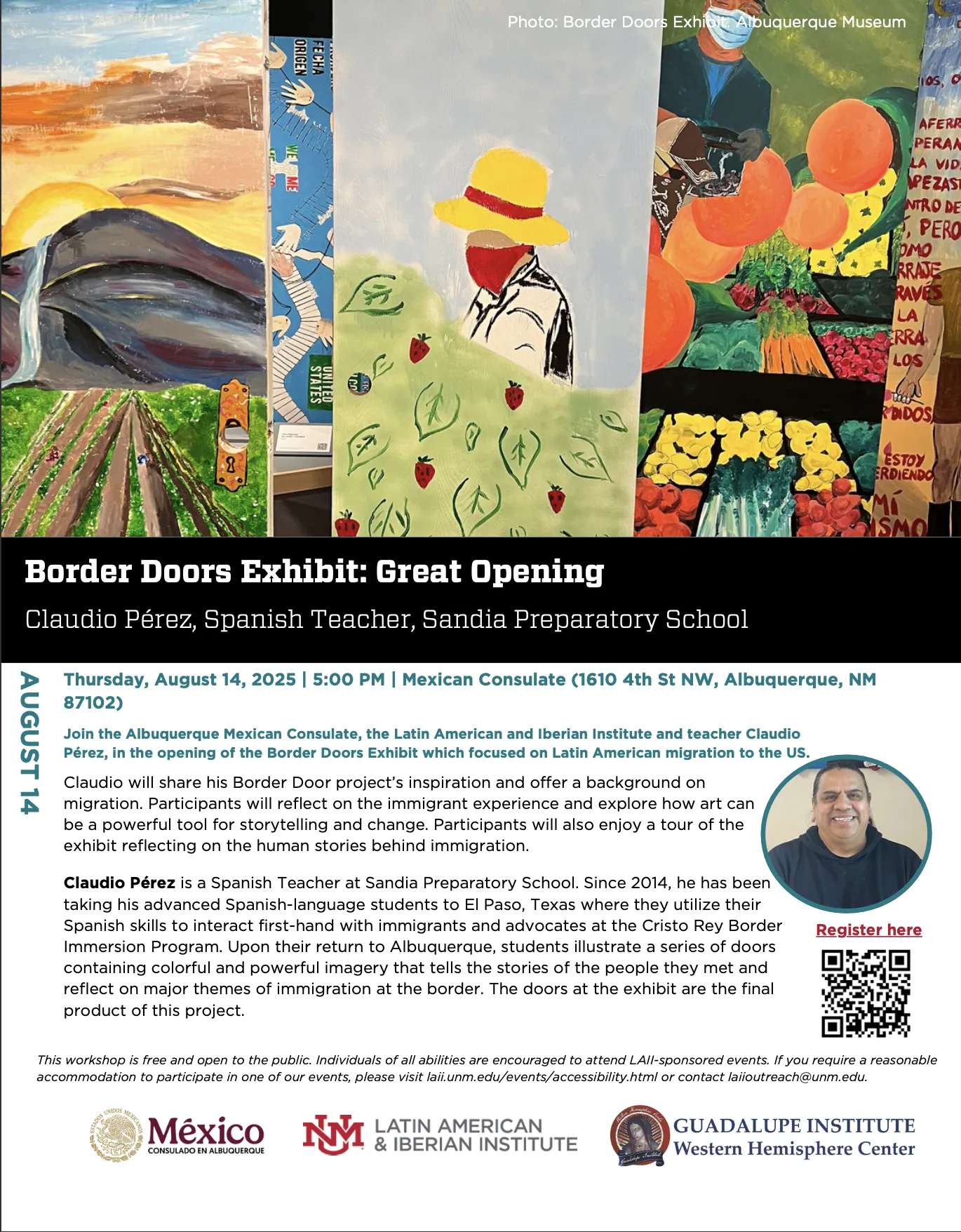 New Exhibit Features Prep Students' Border Doors