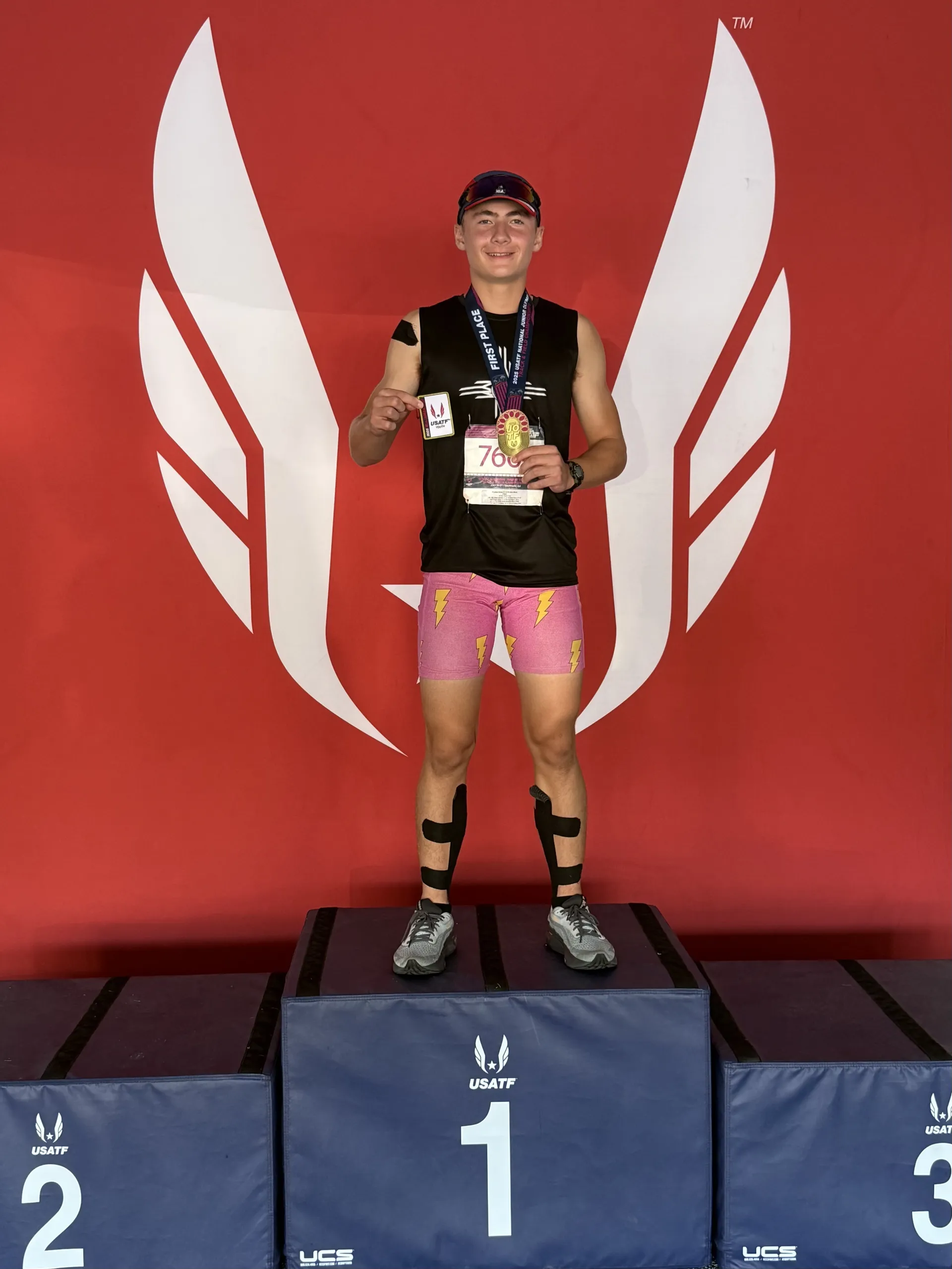 Rising Freshman Miles Vroman ’29 Wins National Pentathlon Title