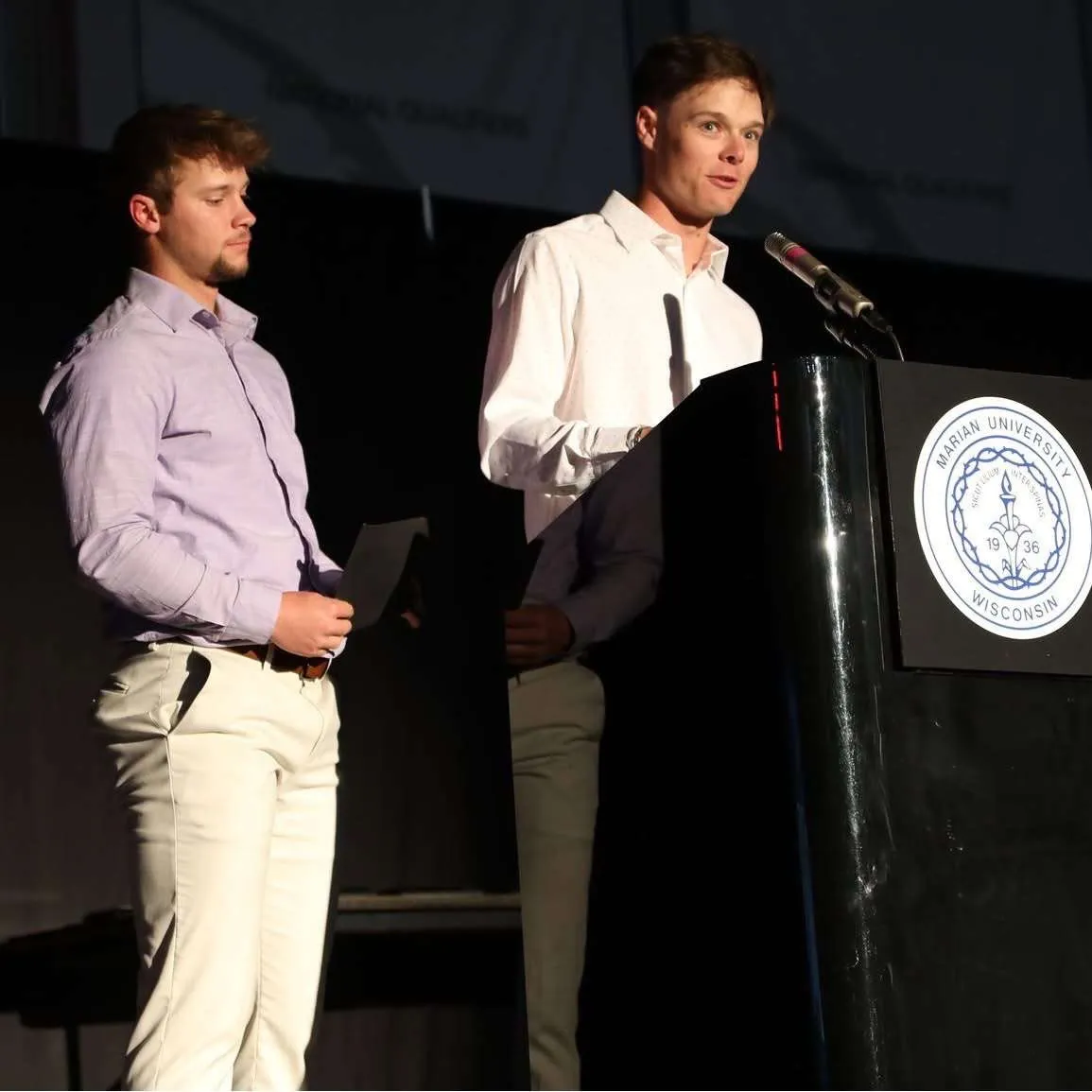 Sandia Prep Alum Gus Walker ’21 Earns Top Honors at Marian University