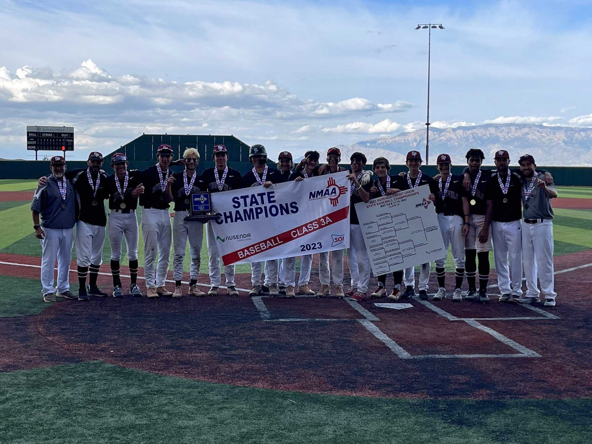 Sandia Prep Baseball Captures State Title in Dramatic Game