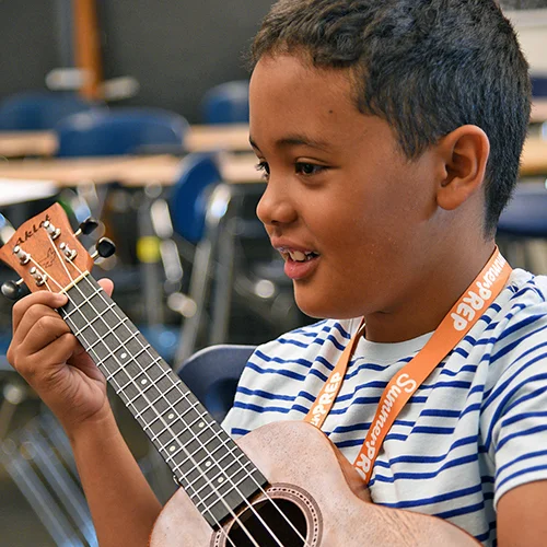 SummerPrep ukulele camper